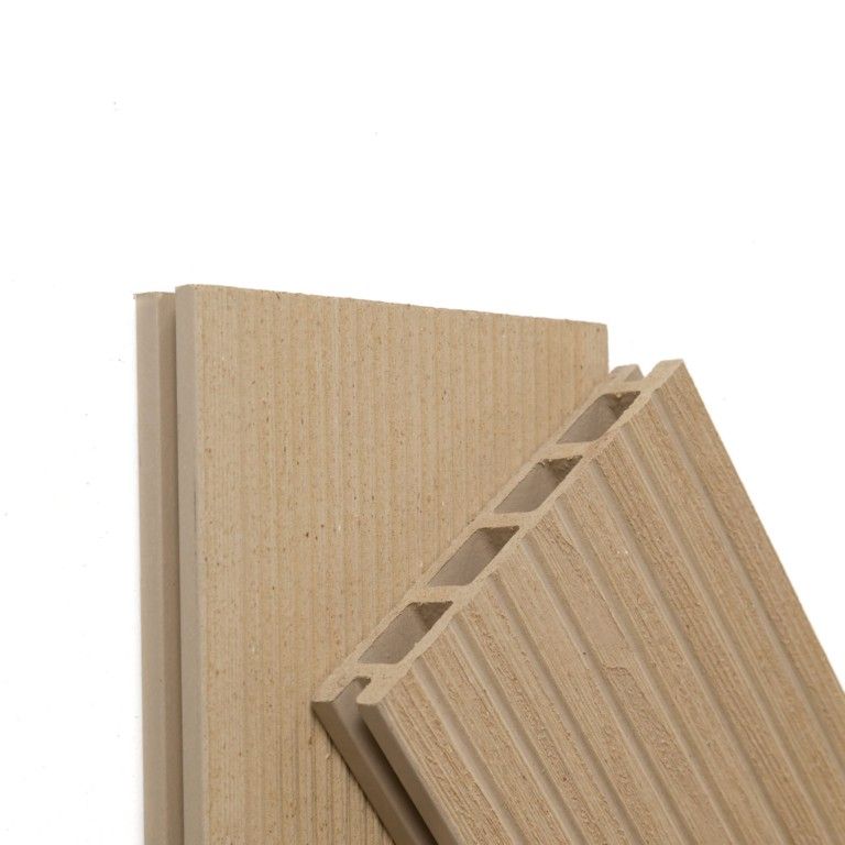 Террасная доска Ecodecking Практик Слоновая кость купить в Омске