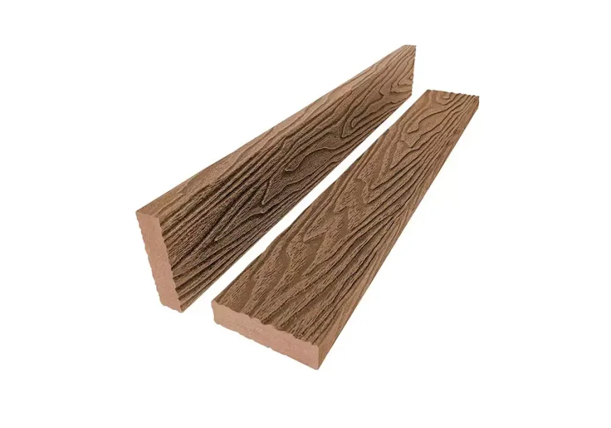 Брус лавочный 3D-тиснение 20×80 — Махагон купить в Омске