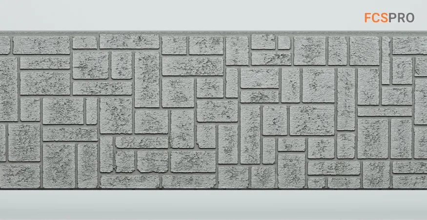 Фиброцементные панели FCS Simple АА5 (под камень) купить в Омске