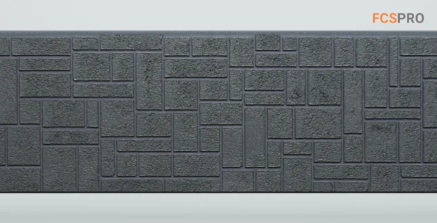 Фиброцементные панели FCS Simple АА5 (под камень) купить в Омске