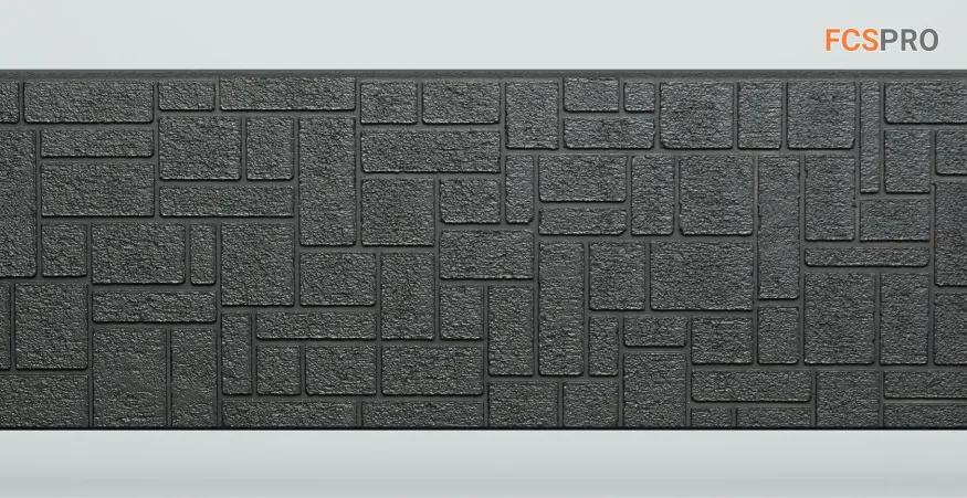 Фиброцементные панели FCS Simple АА5 (под камень) купить в Омске