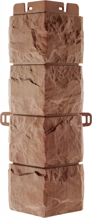 Угол наружный Альта-Профиль, Фагот ЭКО, Терракотовый купить в Омске