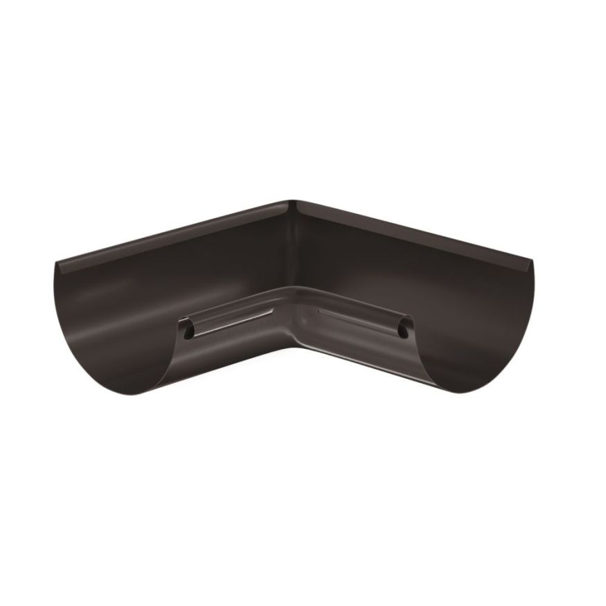 Угол желоба внутренний 90° Aquasystem RR 32 Тёмно-коричневый 150/100 купить в Омске