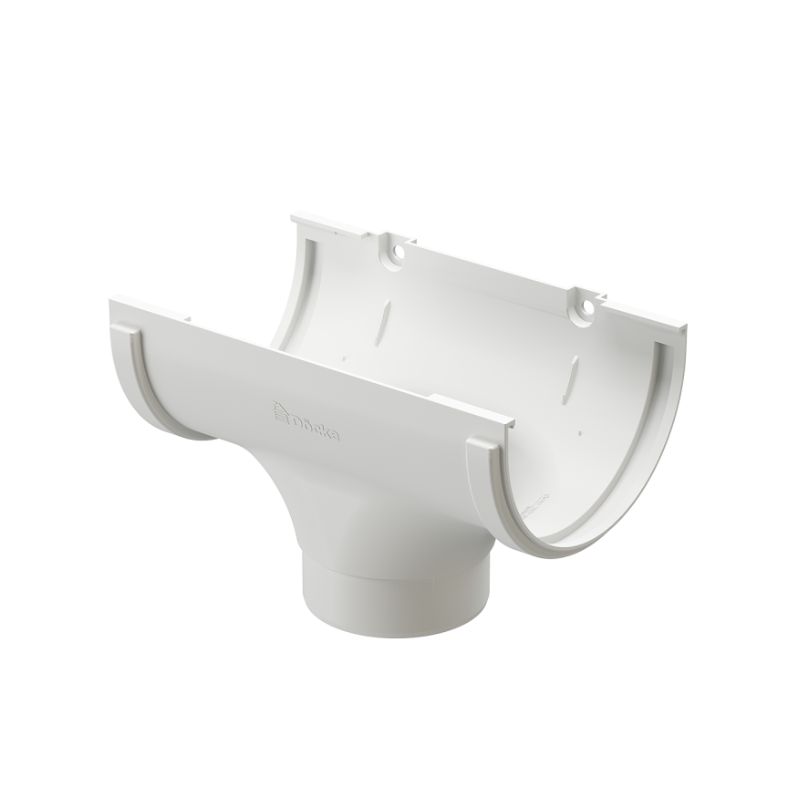Воронка водосточная Docke Standard, белая купить в Омске