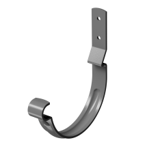 Короткий карнизный крюк Docke Stal Premium в графитовом цвете