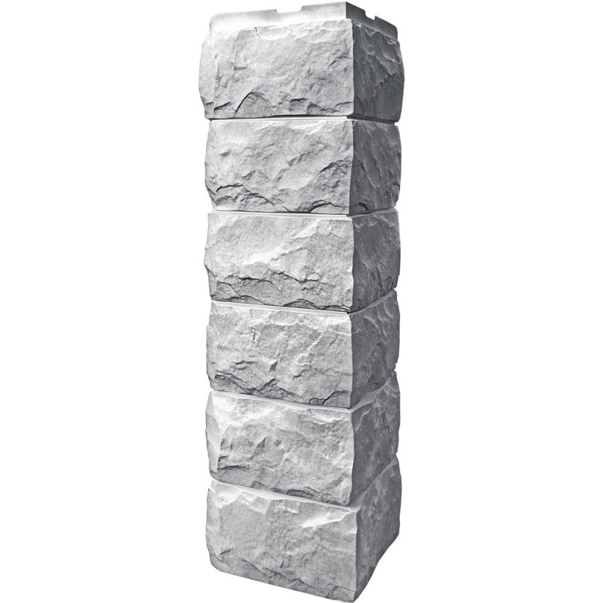 Наружный угол FineBer Скол, Светло-серый купить в Омске