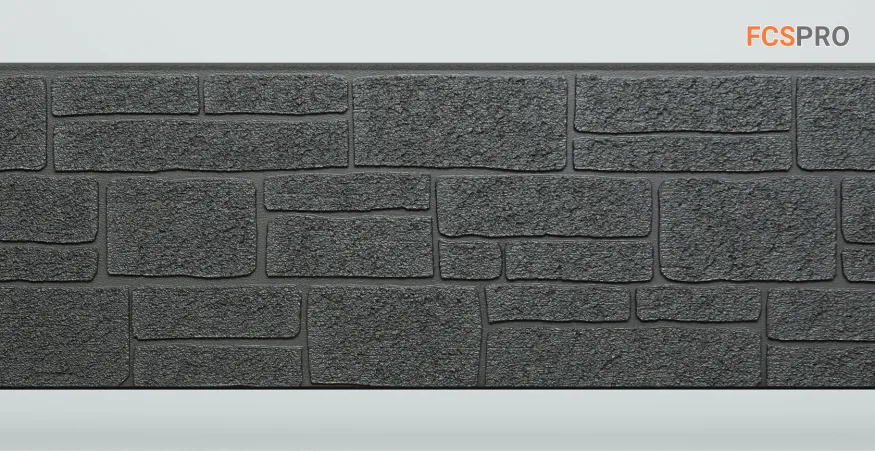 Фиброцементные панели FCS Simple АА6 (под камень) купить в Омске