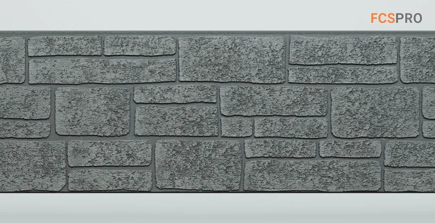 Фиброцементные панели FCS Simple АА6 (под камень) купить в Омске