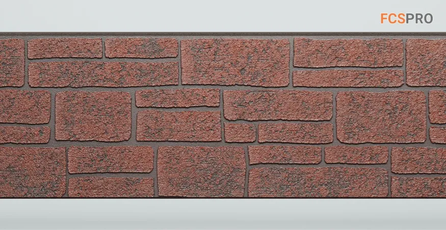 Фиброцементные панели FCS Simple АА6 (под камень) купить в Омске