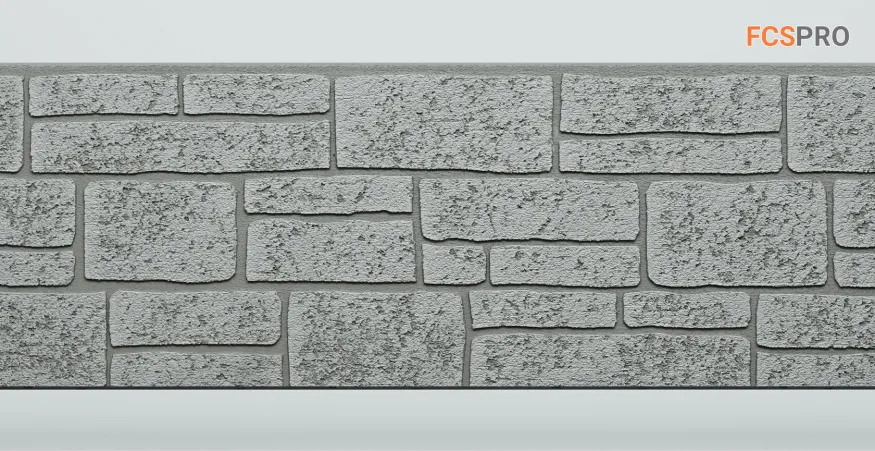 Фиброцементные панели FCS Simple АА6 (под камень) купить в Омске