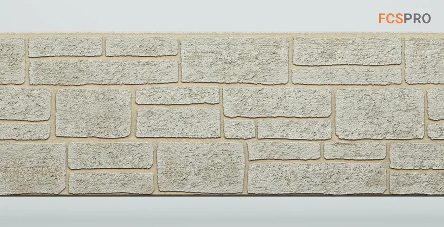 Фиброцементные панели FCS Simple АА6 (под камень) купить в Омске