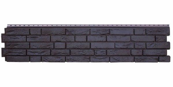 Фасадная панель GL &amp;quot;Я-Фасад&amp;quot; Демидовский кирпич, цвет уголь. купить в Омске