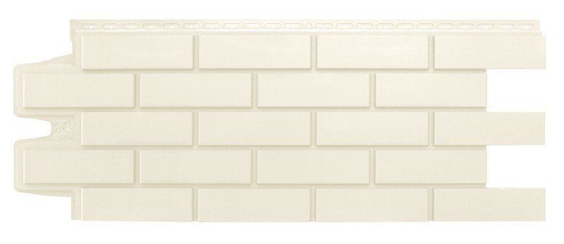 Фасадные панели Grand Line, Клинкерный кирпич Classic, Молочный купить в Омске