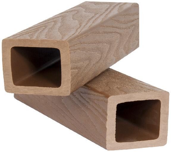 Балясина ДПК Polivan SINGARAJA 3D, текстура дерева, песчаный цвет. купить в Омске