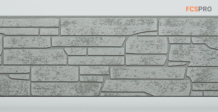 Фиброцементные панели FCS Simple АА7 (под камень) купить в Омске