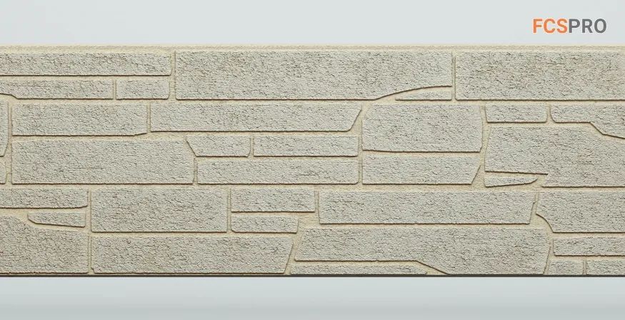 Фиброцементные панели FCS Simple АА7 (под камень) купить в Омске