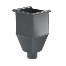 Водосборная воронка удлиненная Aquasystem RR 23 Маренго 150/100