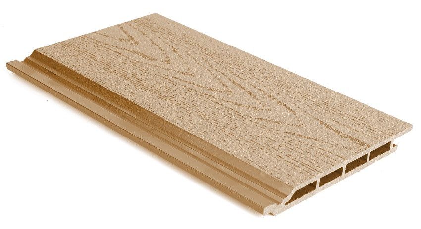 Фасадная панель ДПК АЙ-ТЕХПЛАСТ бронзового цвета купить в Омске