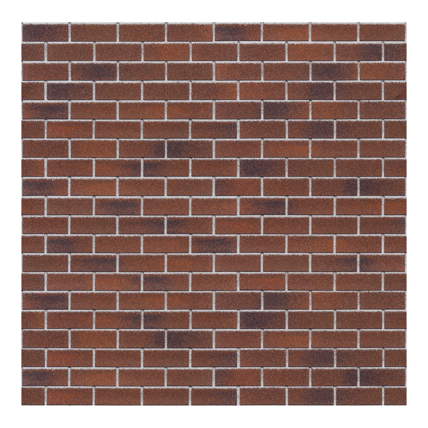 Битумная фасадная плитка Технониколь HAUBERK кирпич Баварский, 2 кв.м. купить в Омске