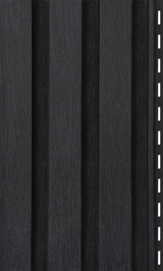 Сайдинг Ю-Пласт, Тимберблок, Рейка фасадная, Угольный купить в Омске