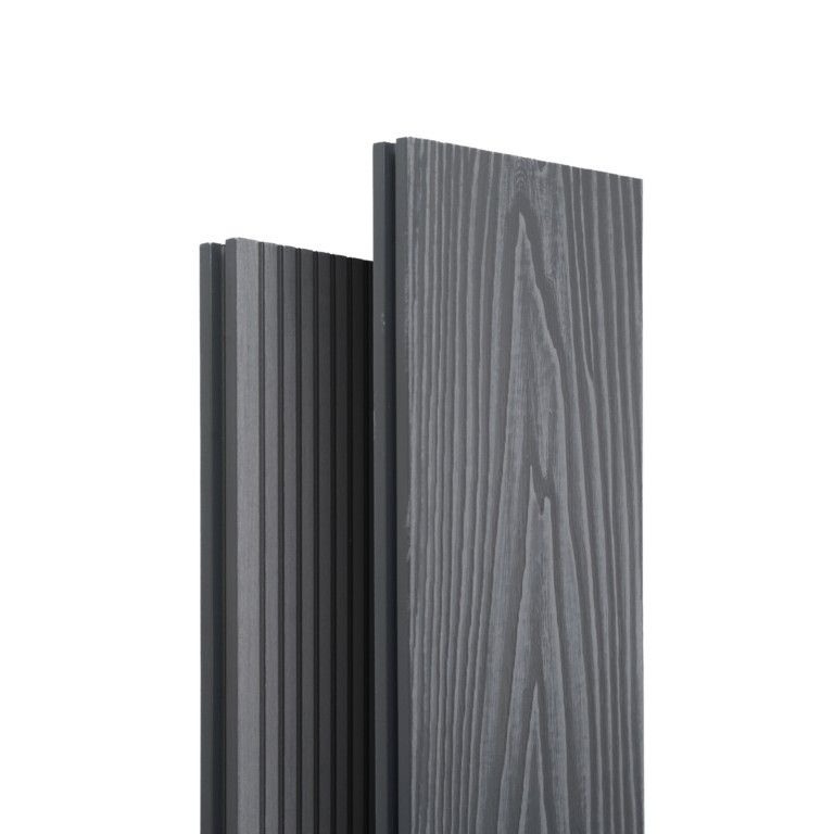 Террасная доска Экодекинг Топ, Серый купить в Омске