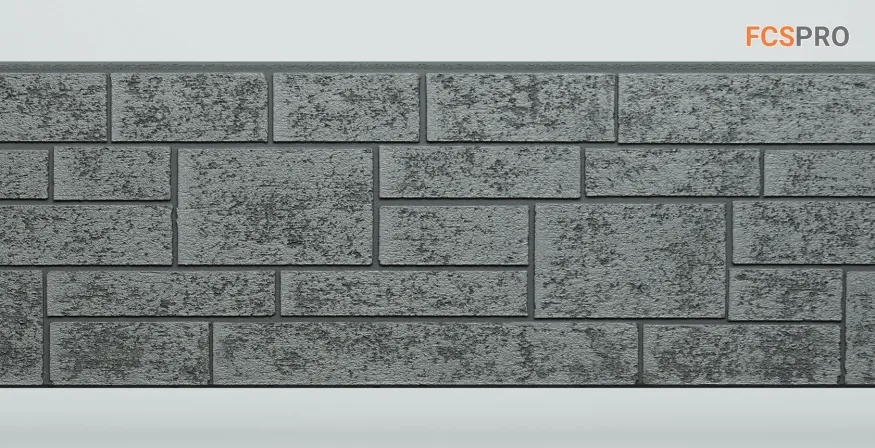 Фиброцементные панели FCS Simple АА8 (под кирпич) купить в Омске