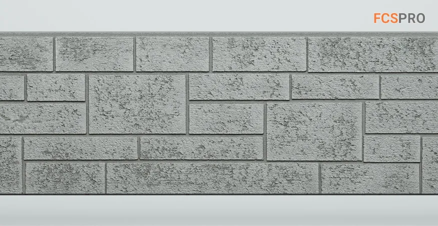 Фиброцементные панели FCS Simple АА8 (под кирпич) купить в Омске