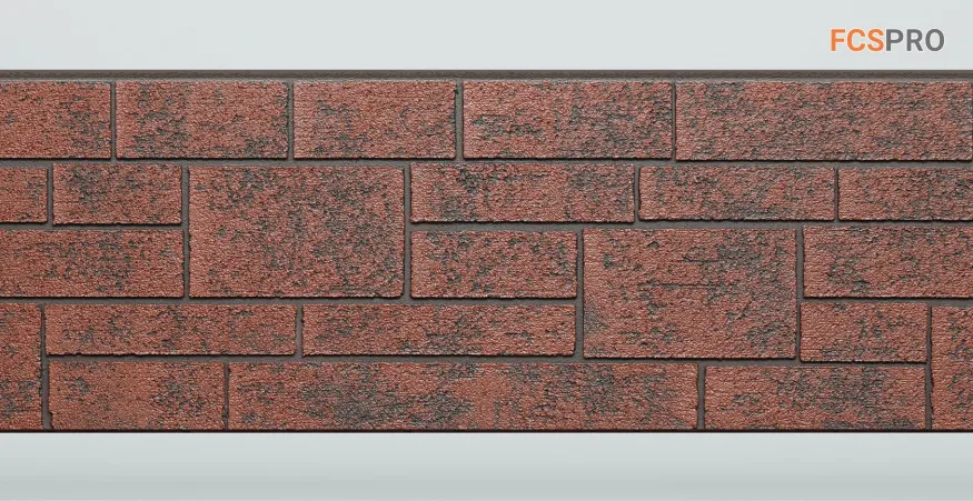 Фиброцементные панели FCS Simple АА8 (под кирпич) купить в Омске