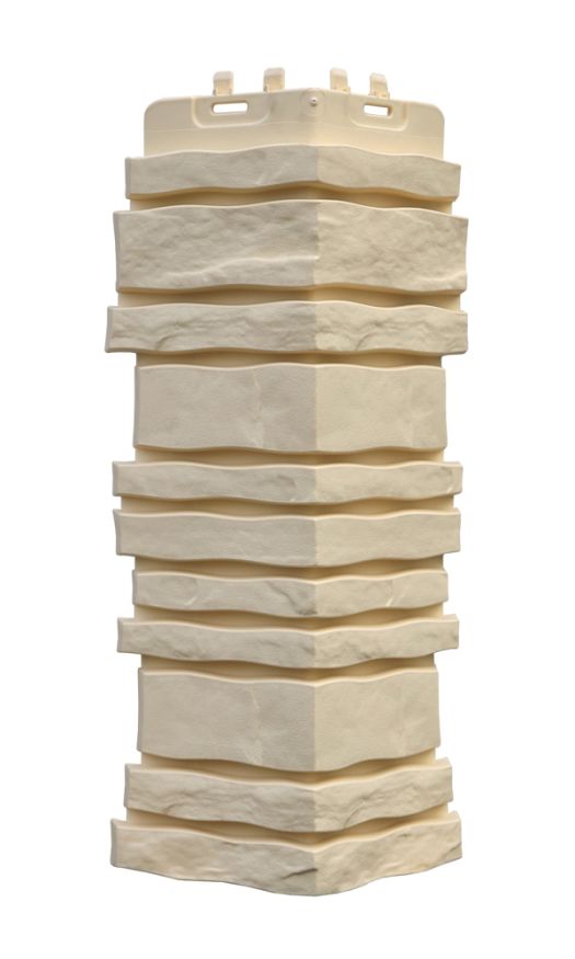 Угол наружный Grand Line, Сланец Classic, Бежевый купить в Омске