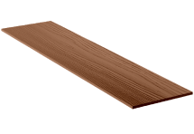 Фиброцементный сайдинг Фибростар Click КС 25 Цвет Гончарная Глина