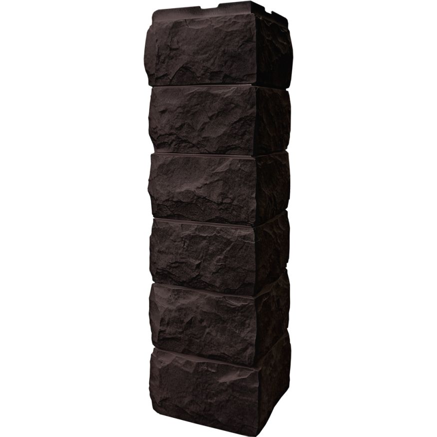 Наружный угол FineBer Скол, Темно-коричневый купить в Омске