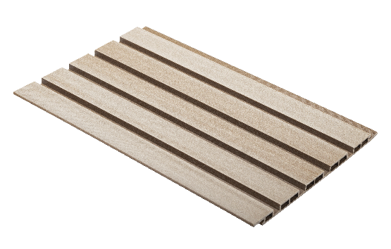 Фасадная панель GRINDERDECO, ДПК, двухсторонняя, Дуб выбеленный. купить в Омске