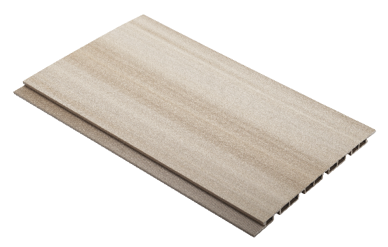 Фасадная панель GRINDERDECO, ДПК, двухсторонняя, Дуб выбеленный. купить в Омске