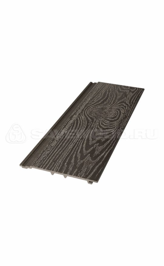 Сайдинг из ДПК SaveWood, SW Cedrus (T), Темно-коричневый купить в Омске