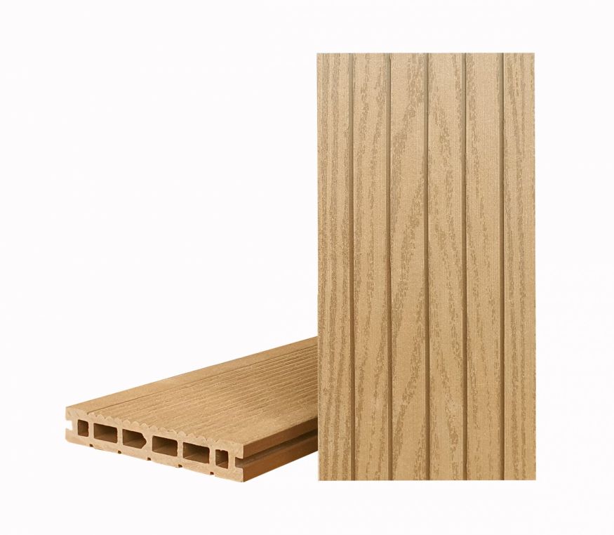 Террасная доска ДПК Terrapol Классик (Пустотелая с пазом) Кантри, Дуб Севилья купить в Омске