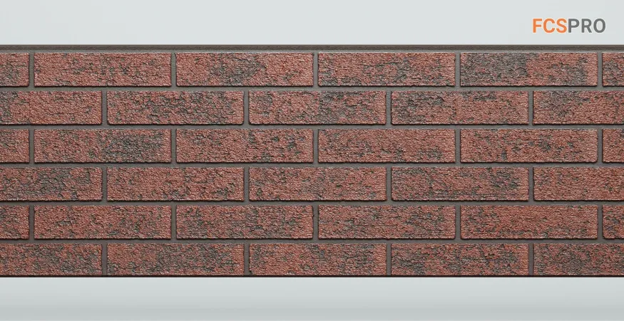 Фиброцементные панели FCS Simple АА9 (под кирпич) купить в Омске