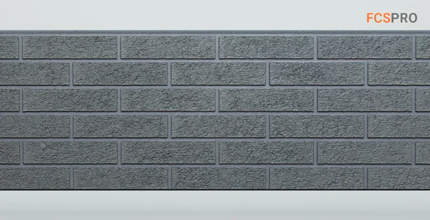 Фиброцементные панели FCS Simple АА9 (под кирпич) купить в Омске