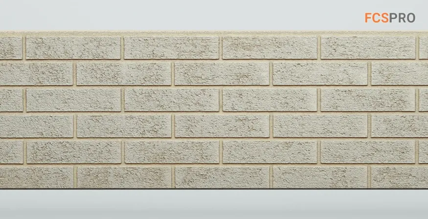 Фиброцементные панели FCS Simple АА9 (под кирпич) купить в Омске