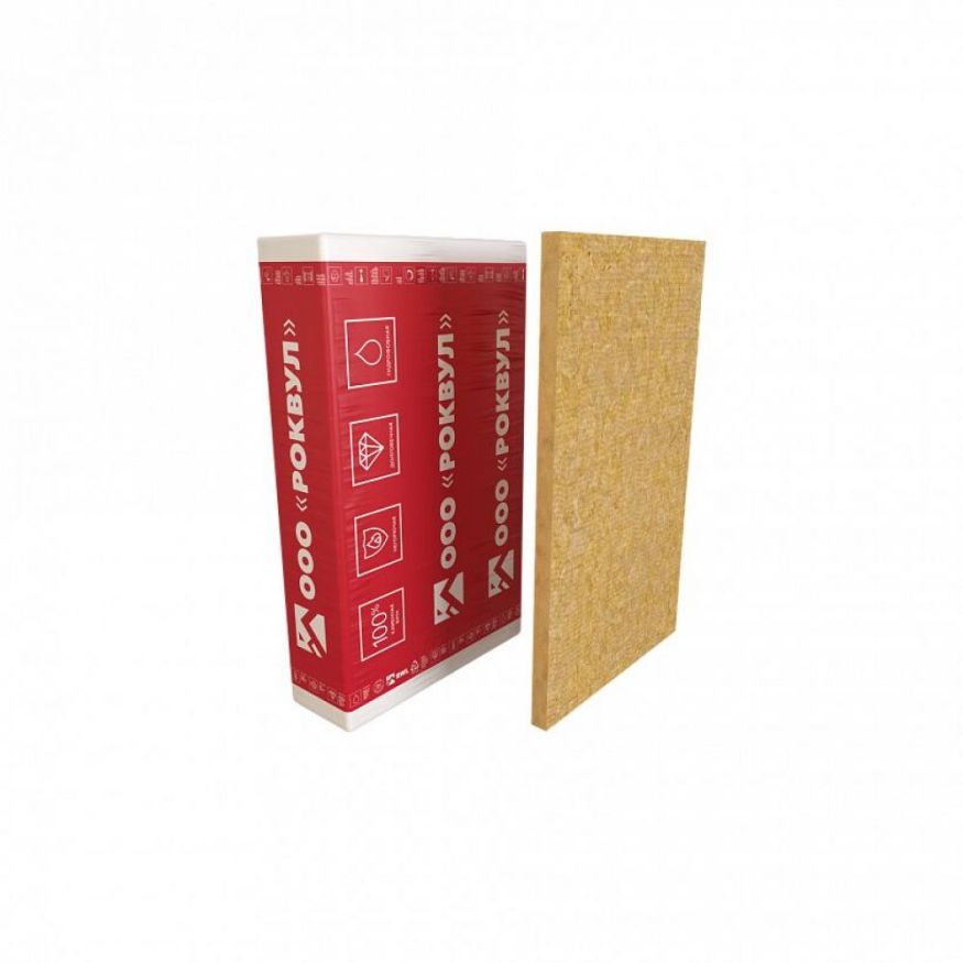 Утеплитель Rockwool РУФ БАТТС В Оптима 40х600х1000/6шт/3.6м2/0.144м3 (40упак/палл) Rockwool купить в Омске