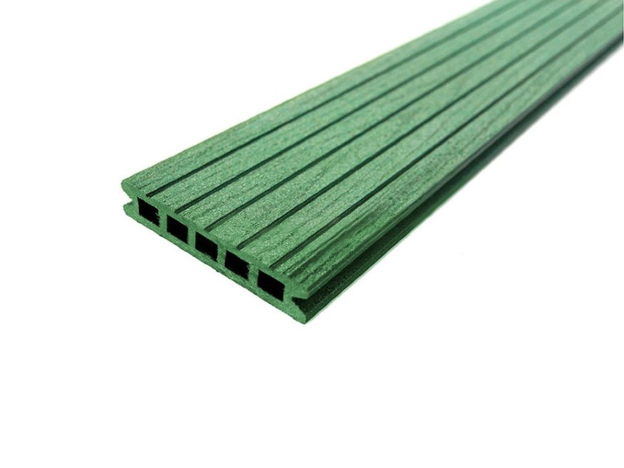 Террасная доска из ДПК MultiDeck Pro Цвет Изумрудный купить в Омске