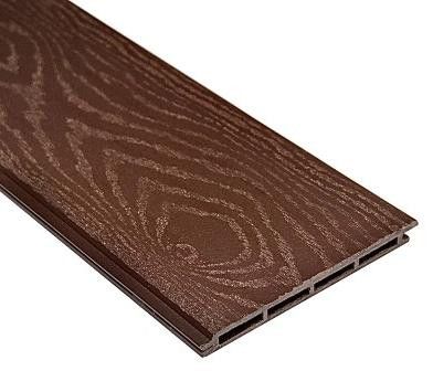 Фасадная доска ДПК Faynag Premium Fusto Bаgnato - Шоколадный цвет купить в Омске