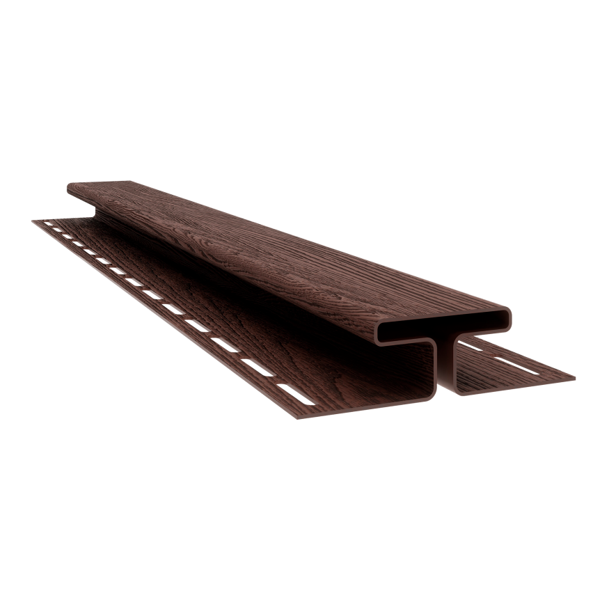 H-профиль соединительный Технониколь Фактур, Орех купить в Омске