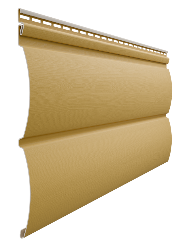 Виниловый сайдинг Docke, Блок-Хаус D4.7T, Карамель купить в Омске