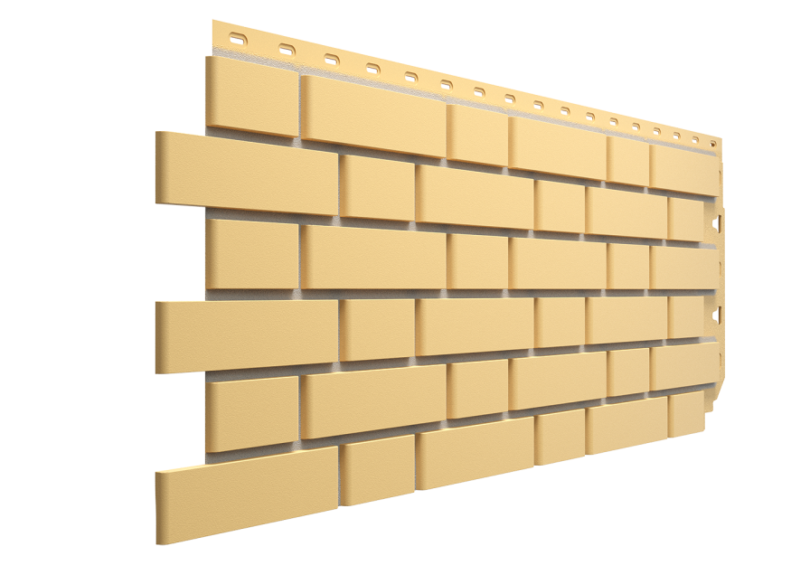 Фасадные панели Docke, Standard, Flemish (Флемиш) Жёлтый купить в Омске