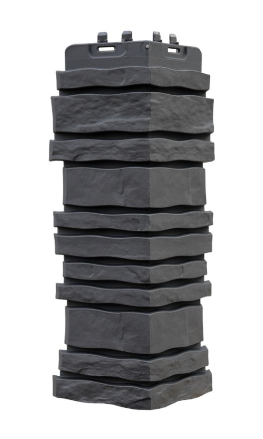 Угол наружный Grand Line, Сланец Classic, Графит купить в Омске