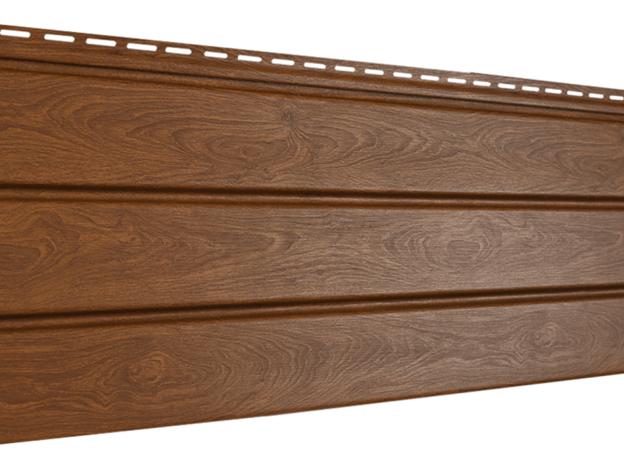 Софит PRO под дерево, Ю-пласт, Золотой дуб (без перфорации) купить в Омске