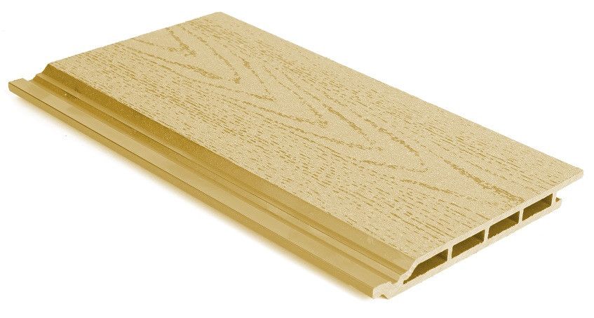 Панель фасадная ДПК АЙ-ТЕХПЛАСТ в цвете золотой купить в Омске