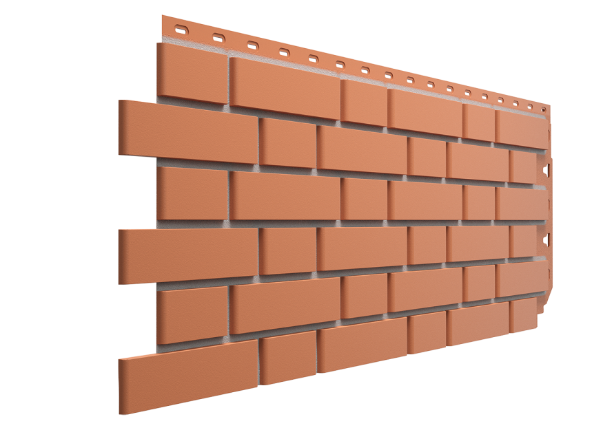 Фасадные панели Docke, Standard, Flemish (Флемиш) Красный купить в Омске