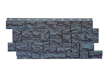 Фасадная панель Nordside, Серый цвет, Стиль Северного камня купить в Омске