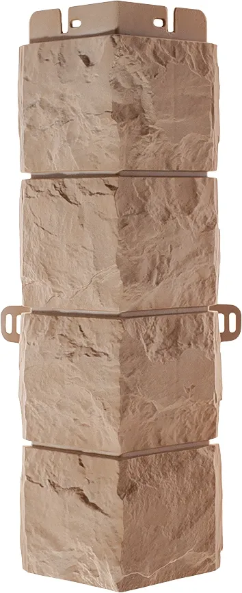 Угол наружный Альта-Профиль, Фагот ЭКО, Бежевый купить в Омске